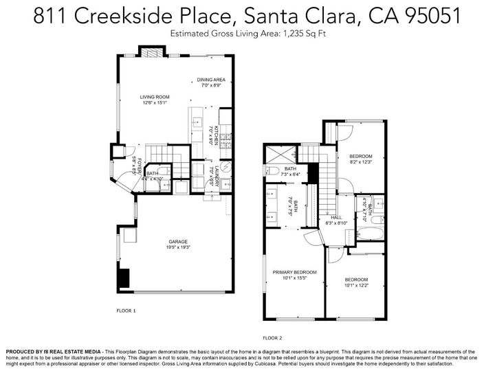 811 Creekside Pl, Santa Clara, CA, 95051 Townhouse. Photo 35 of 35